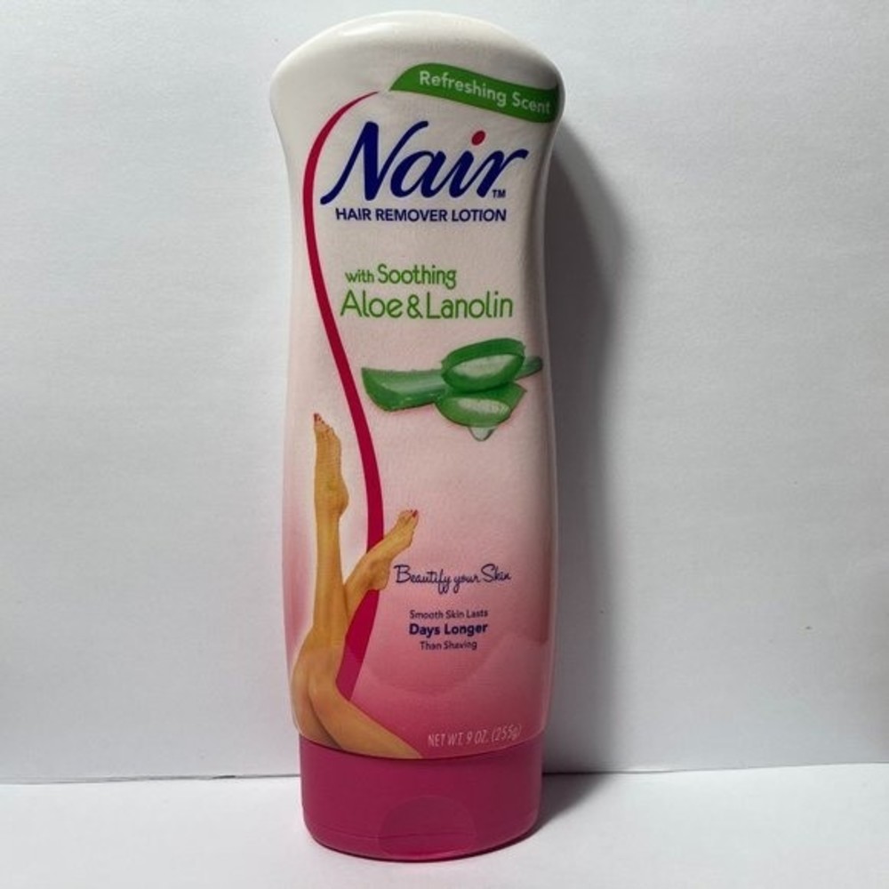 2 Nair Hair Aloe & Lanolin Hair Removal Lotion